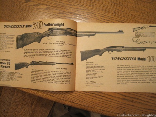 Winchester 1962 Catalog ORIGINAL 94 42 52D 37 12 21 70 ORIGINAL-img-3