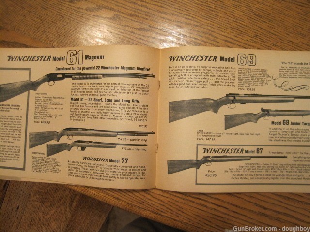 Winchester 1962 Catalog ORIGINAL 94 42 52D 37 12 21 70 ORIGINAL-img-6