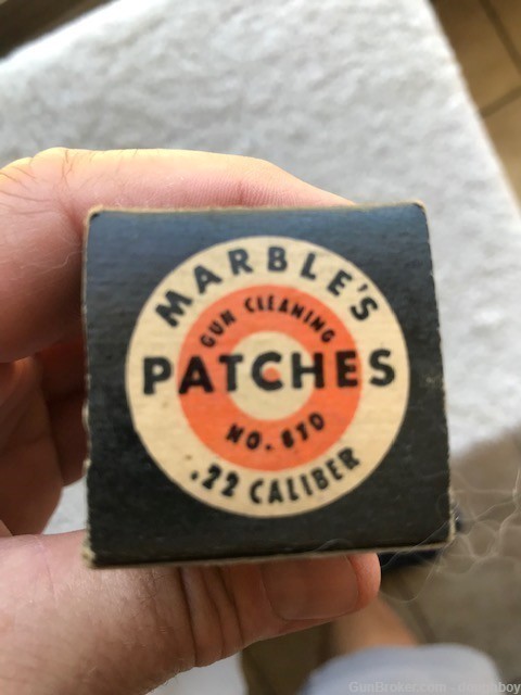 Marble's Field Gun Cleaner pull thru + Patches box-img-5