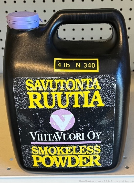 VihtaVuori N340 Smokeless Powder - 4  POUNDS - N340-img-0
