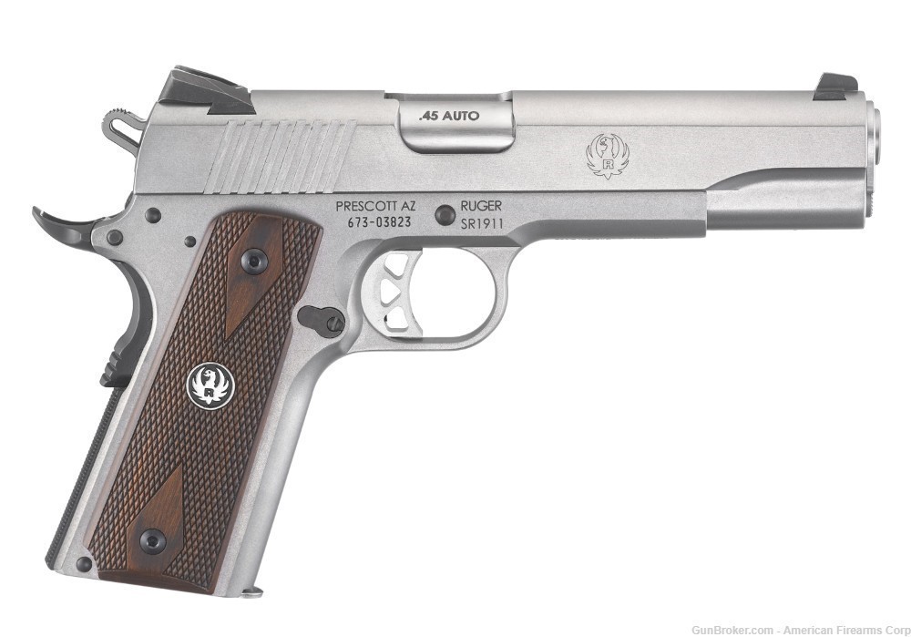 RUGER SR1911 45 AUTO 5" 7-RD/8-RD PISTOL-img-0