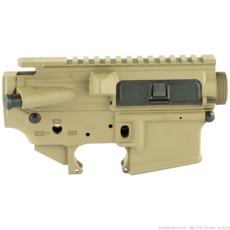 Spike's Tactical AR-15 M4 Upper Lower Receiver Set Multi FDE Mil Spec NEW-img-1