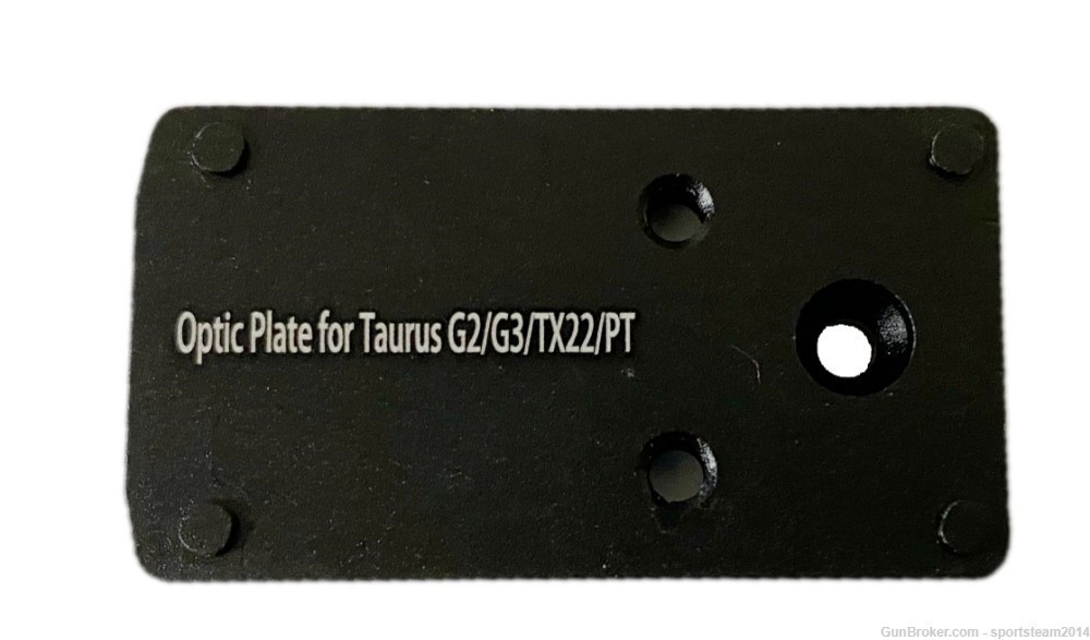Taurus TX22,PT140,G2,PT709,PT740 Optic Plate for Vortex Venom/Viper Red Dot-img-1