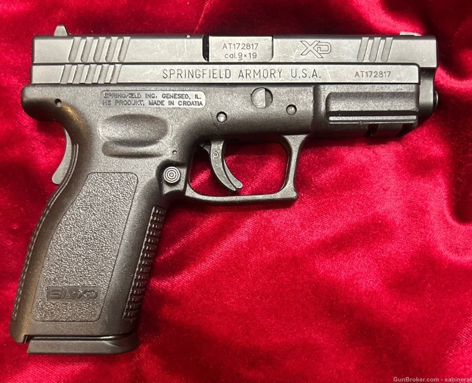 Springfield XD-9 in Excelent shape 16 rd mag-img-0