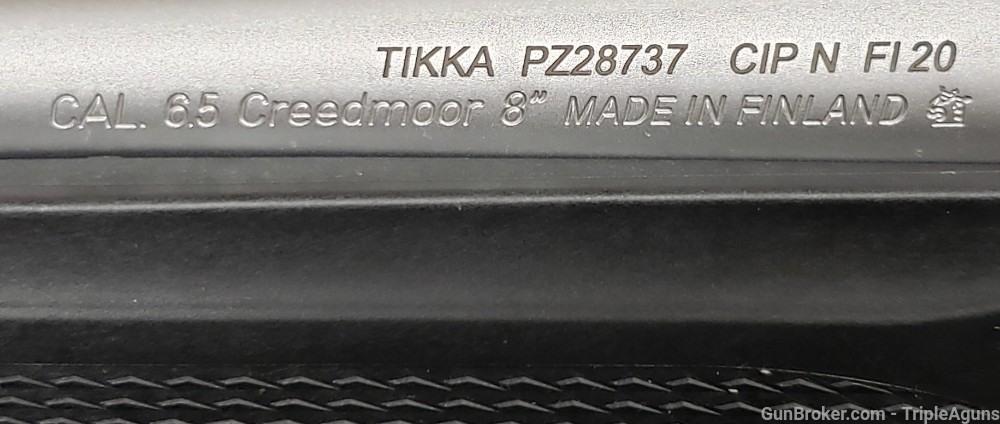 Tikka T3X lite 6.5 Creedmoor stainless 24.3in barrel JRTXB382 free mag-img-11