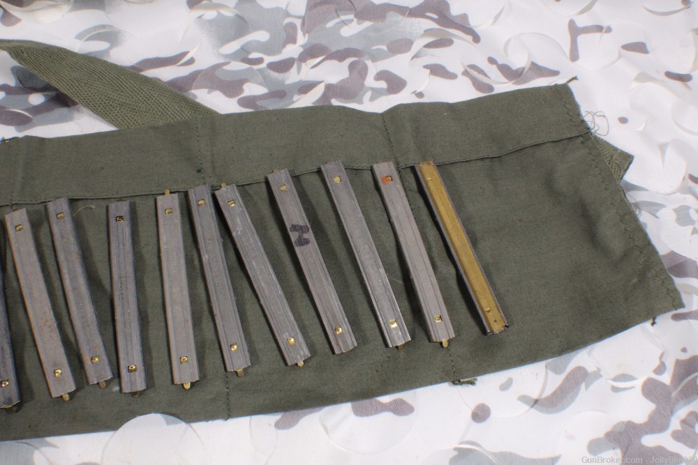 AR15 USGI Bandolier with Stripper Clips .223 5.56 2 Spoons 18 total-img-2