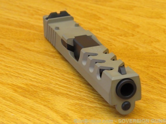 Rock Slide USA 40 For Glock 23 Upper & LPK RMR FDE-img-1
