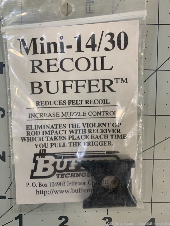 Buffer Technologes Mini 14 Mini 30 Recoil Buffer-img-0