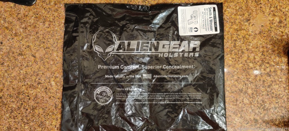 Used Alien Gear Holster Shell - Shield 9mm, 40SW, PC, 2.0-img-9
