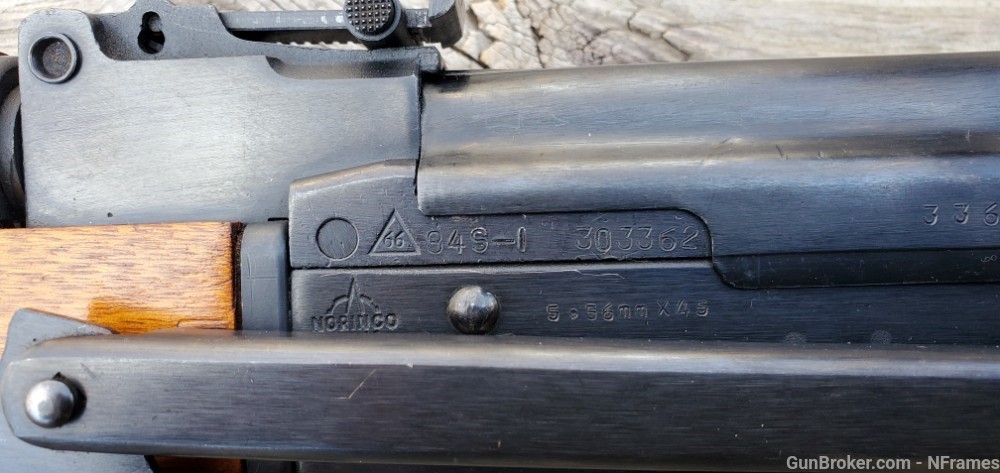 Chinese.Norinco 84S-1 AK 5.56 with 30 round factory magazine. All matching.-img-9