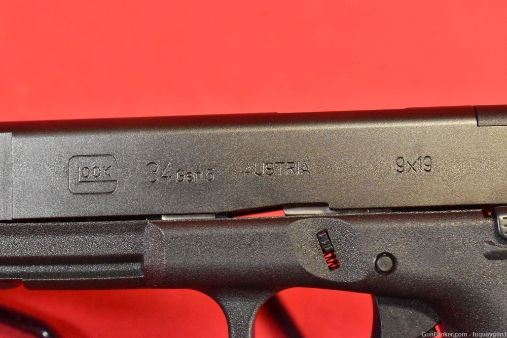 Glock 34 Gen 5 MOS 9mm 5.31" Optic Ready PA343S103MOS Glock-34 G34-img-6