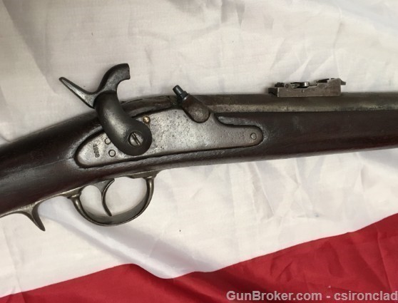  Whitney 1861 Navy 'Plymouth' Rifle .69 cal. Civil War-img-2