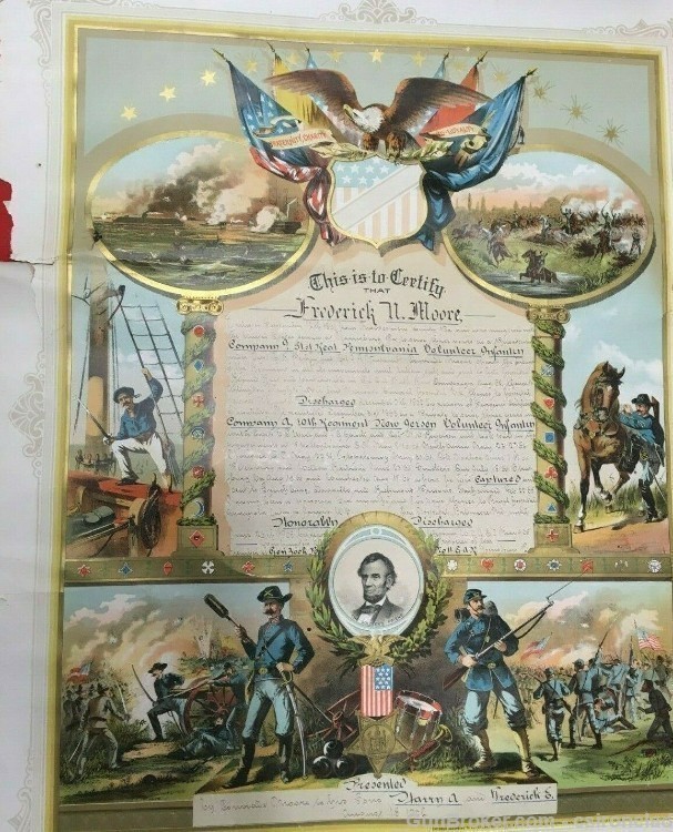 Civil War Grand Army of the Republic soldier's Record of Service-img-4