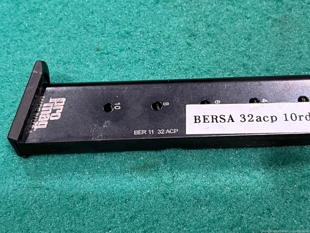 Bersa Model 11 ProMag Magazine 10rd 32ACP Made in USA-img-6