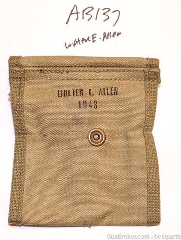 M1 Carbine Stock Pouch “Water Allen.1943, NOS Orig. USGI- #AB137-img-3