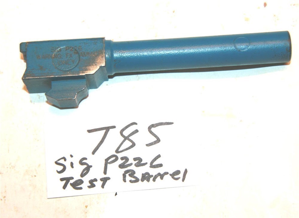 SIG Sauer P226 Test Barrel - #T85-img-1