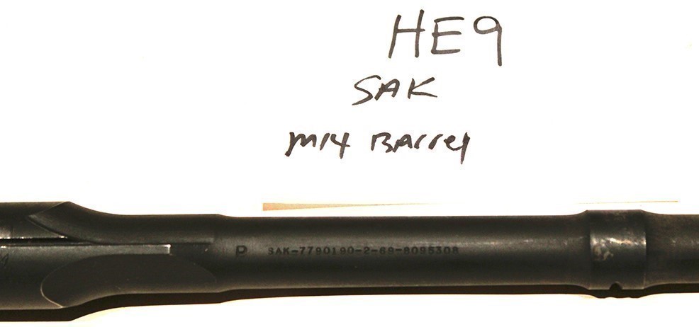 M1A/M14 Barrel "SAK", Chrome Lined Orig. USGI - #HE9-img-2