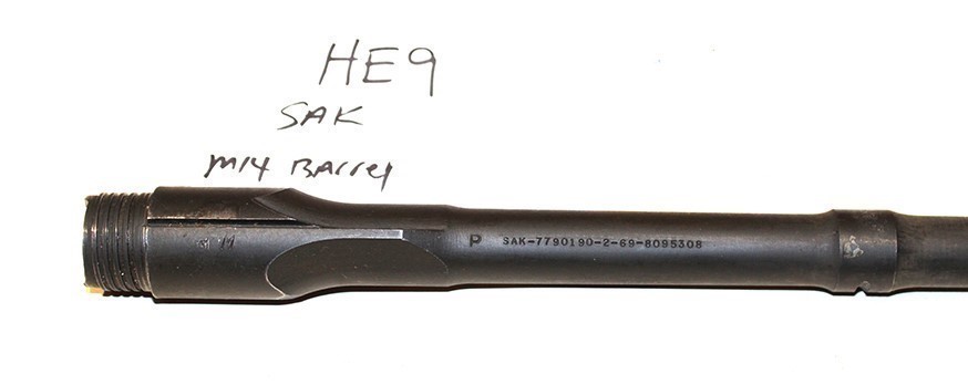 M1A/M14 Barrel "SAK", Chrome Lined Orig. USGI - #HE9-img-3