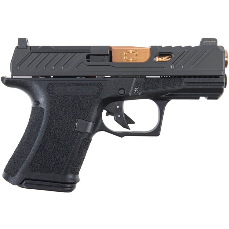 SHADOW SYSTEMS CR920 9mm 3.41in 10rd/13rd Blk/Brz Elite Slide Optic Pistol-img-0