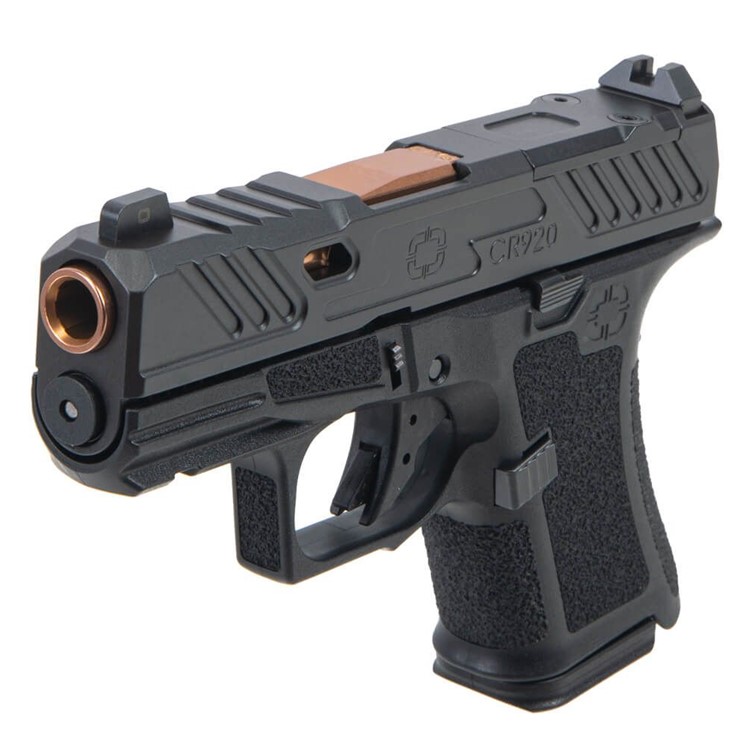 SHADOW SYSTEMS CR920 9mm 3.41in 10rd/13rd Blk/Brz Elite Slide Optic Pistol-img-2