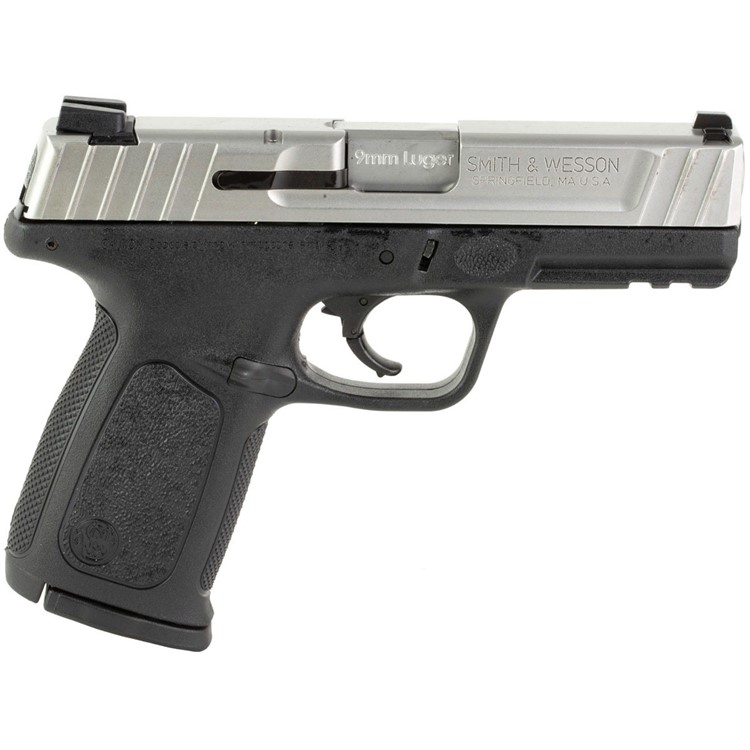 SMITH & WESSON SD9VE 9mm 4in 16rd Pistol w/Lockdown Gun Magnet Bundle 13662-img-0