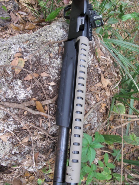 PEANUT BUTTER REMINGTON 870 Heat Shield Tactical Shotgun 12 Gauge Shroud-img-9