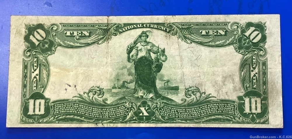 Only 9 still exist, 1904 Fed. Reserve Bank note Orange Virginia -img-1