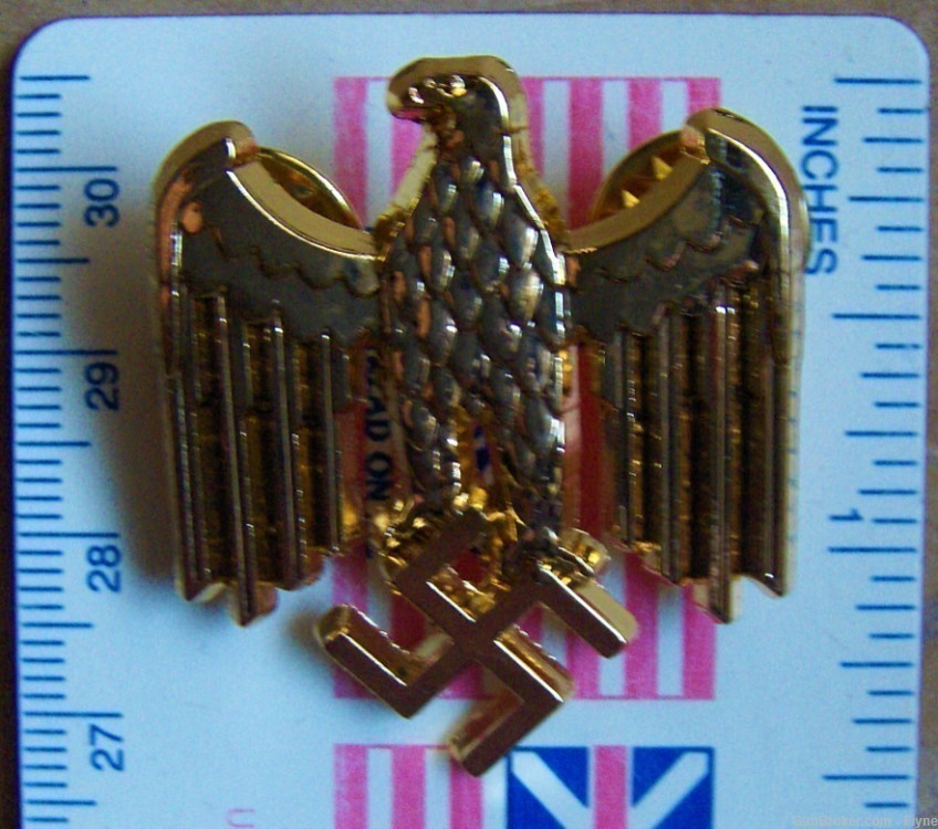 Third Reich Germany WWII Pin REPRODUCTION. -img-0