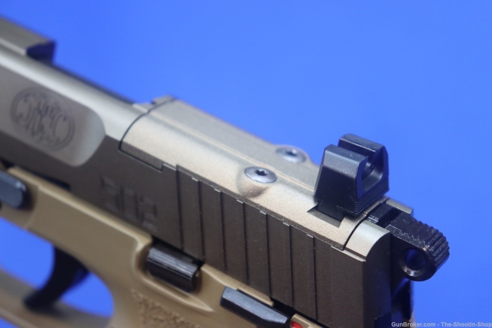 FN America Model 502 Tactical Pistol 22LR FDE Optics Ready 15RD Threaded 22-img-14