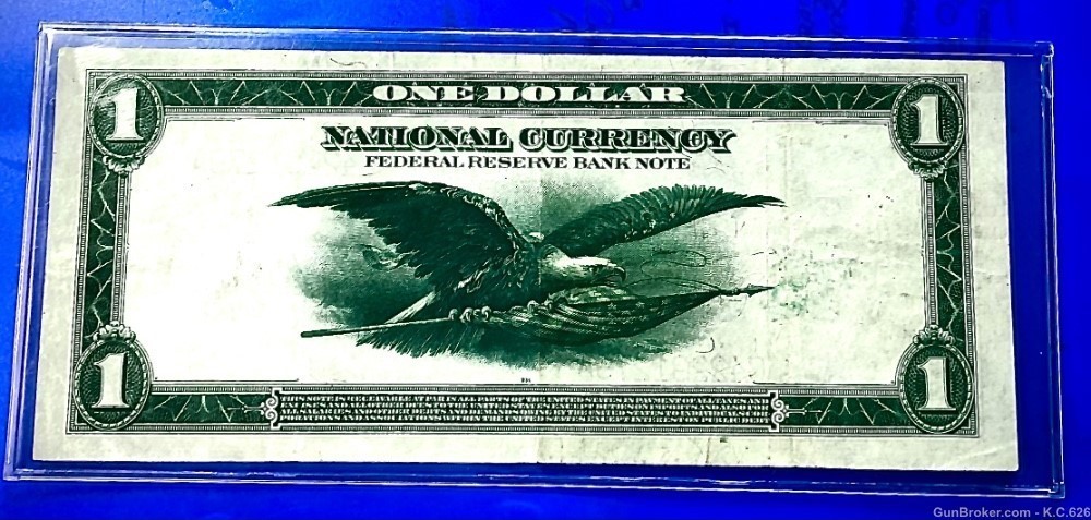 1914 Fed. Reserve Bank Note Uncirculated Philly Free Shipping -img-1