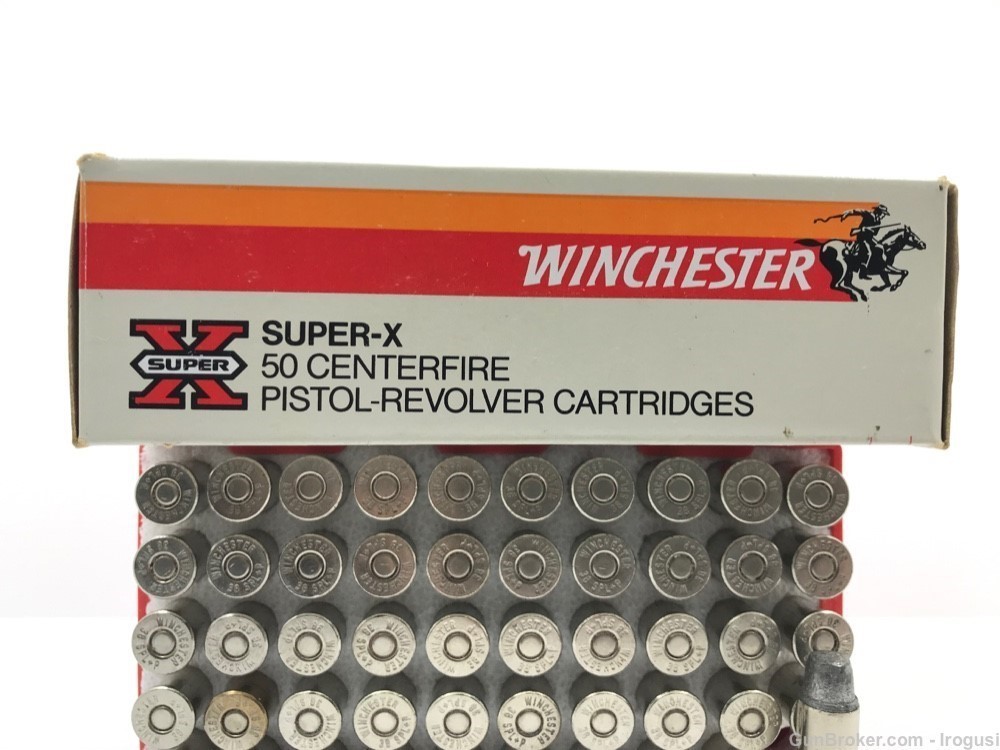 Winchester .38 Spl +P 158 Gr Semi-Wad Cutter FULL Vintage Box 1100-NX-img-1