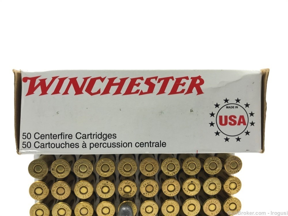 Winchester .38 Spl 150 Gr Lead Target Range FULL Vintage Box 1102-NX-img-1