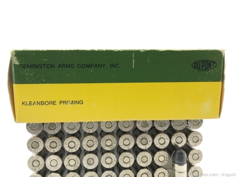 Remington .38 Special 158 Gr Lead FULL Vintage Box 1105-NX -img-1
