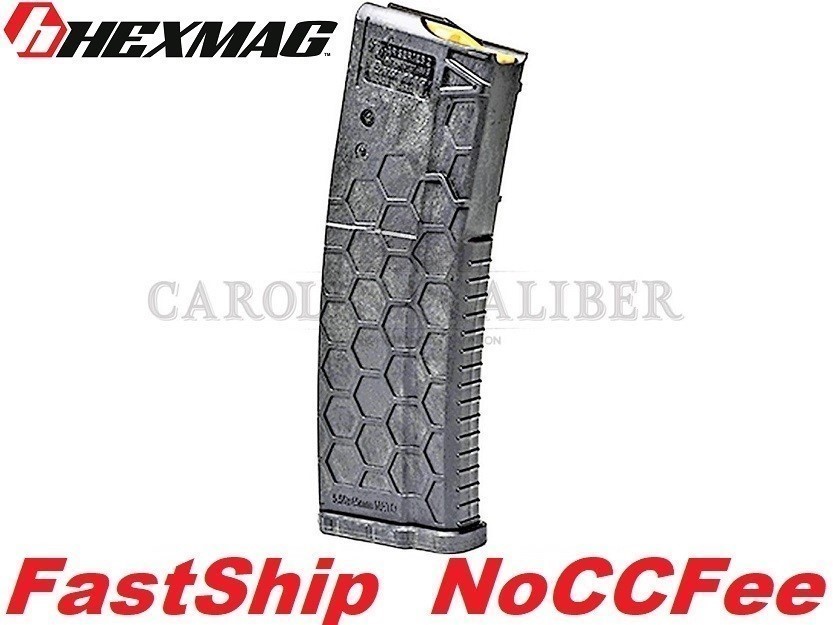 HEXMAG AR15 5.56 AR-15 223 MAG MAGAZINE 30RD CF HX30-AR15S2-CFC-img-0