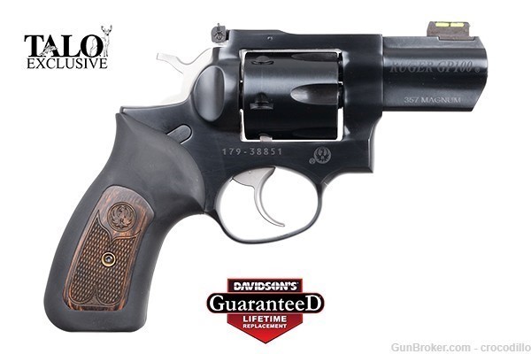 Ruger GP100 357 Mag 2.5" Bbl- 6 rds- 1790- TALO Exclusive- Campo Arms-img-1