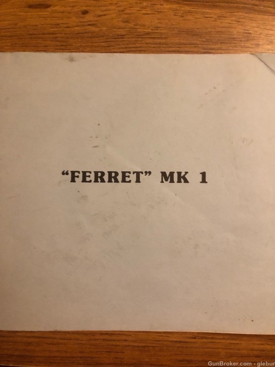 FERRET MK1  OWNER'S MANUAL-img-0