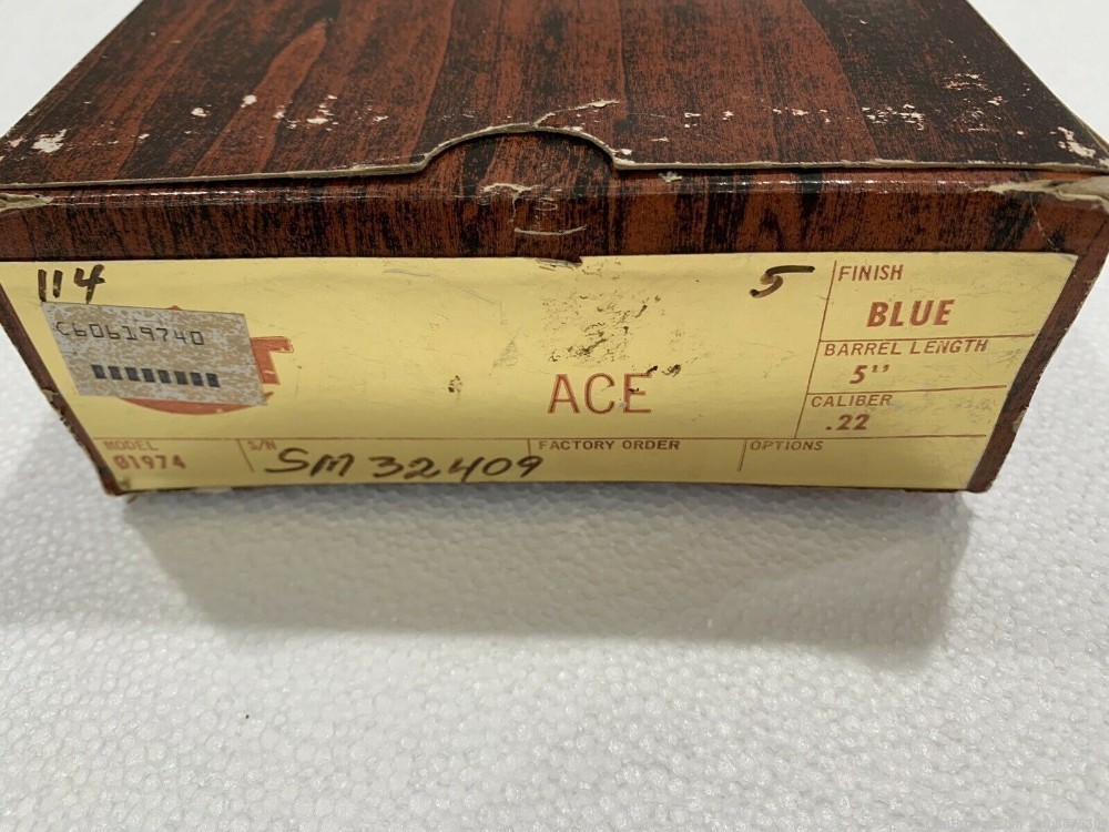 Colt Ace 1911 Pistol Box with Manual Factory Gun Box-img-0