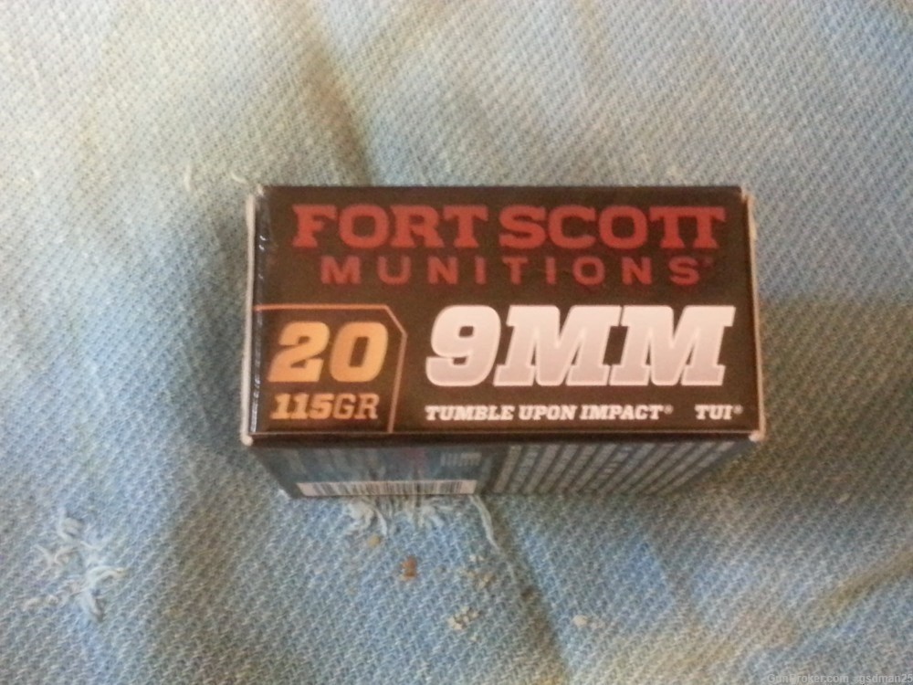 Fort Scott Munitions 9mm 115gr TUI Defense Box of 20-img-0