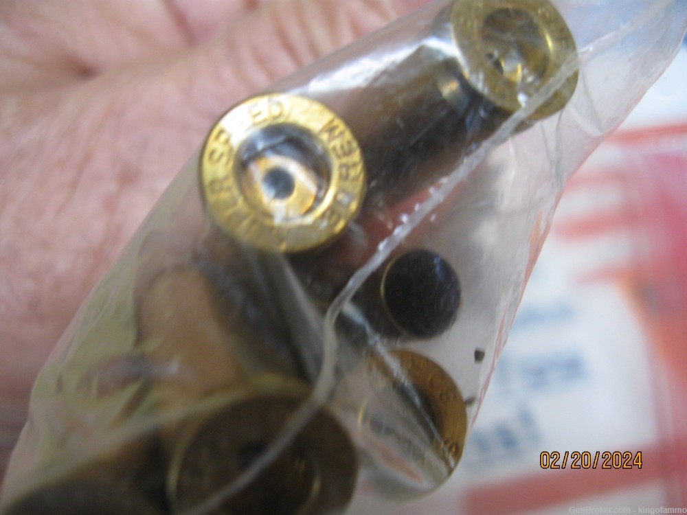 30 pcs 25 Remington Necked from 30 Rem Brass ; have more and 32 cal too-img-4