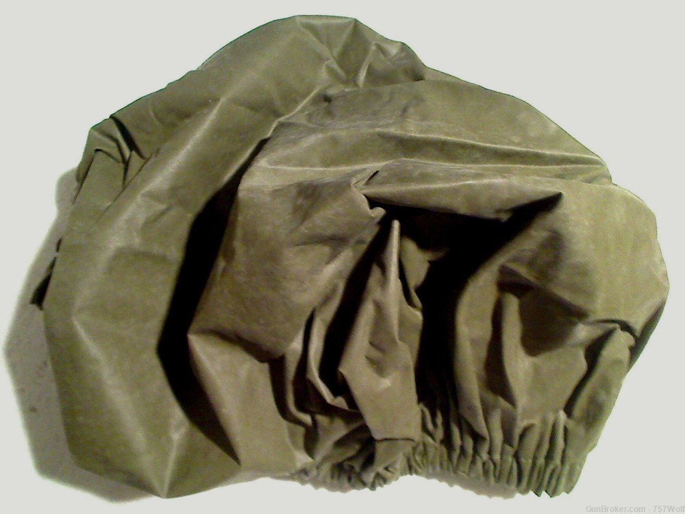  US Army Marines Chemical Protective OD Helmet Cover NOS One-Size-Fits-All-img-1