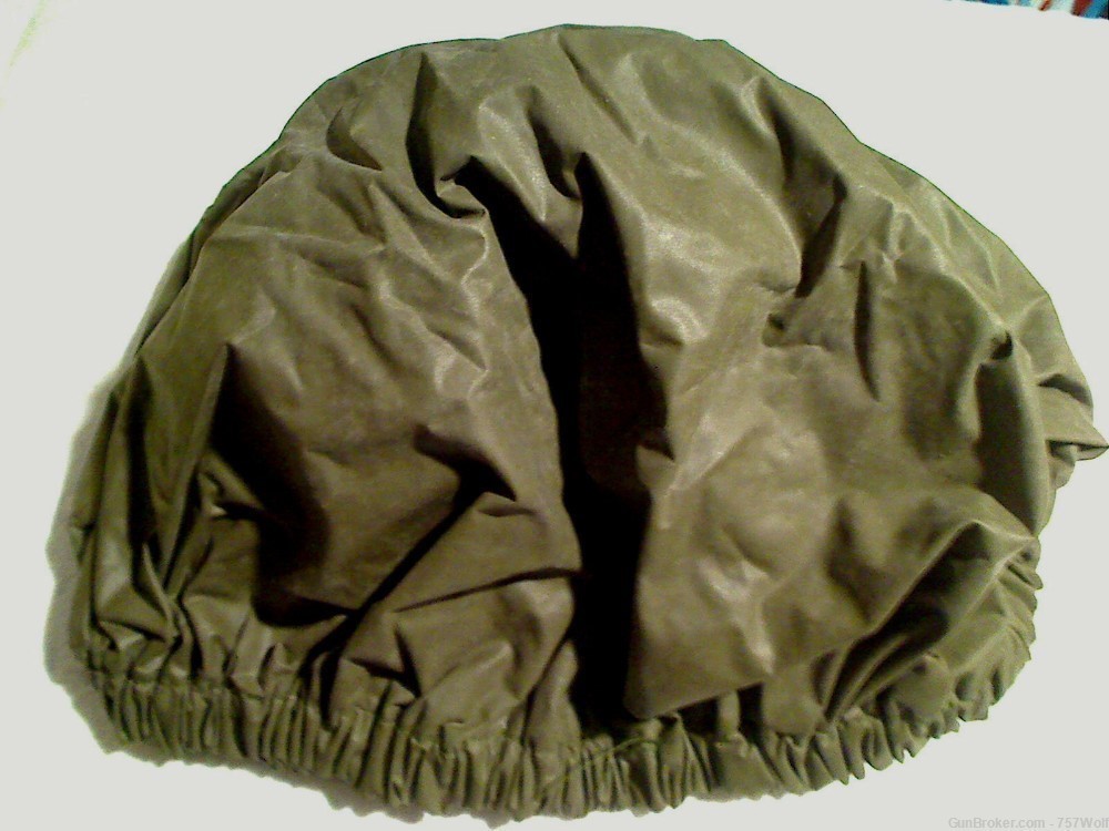  US Army Marines Chemical Protective OD Helmet Cover NOS One-Size-Fits-All-img-0
