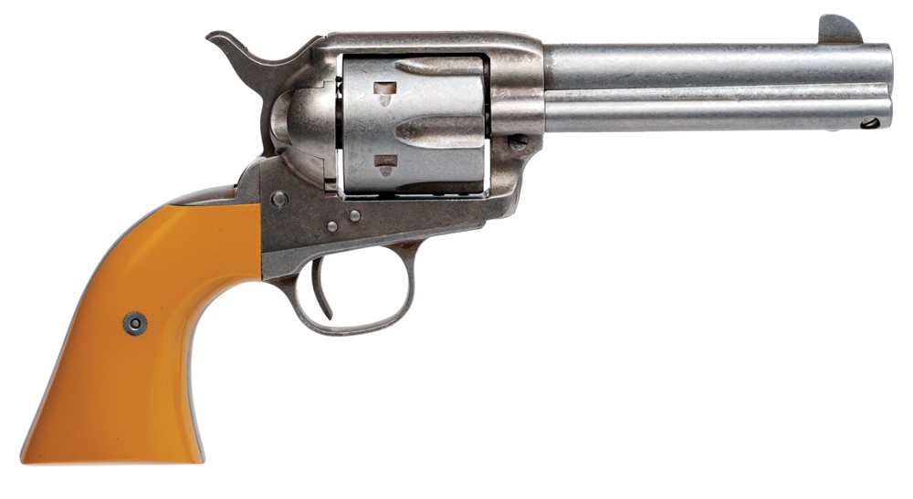 Cimarron Arms Rooster Shooter Revolver .45 Colt Blued 4.75-img-2