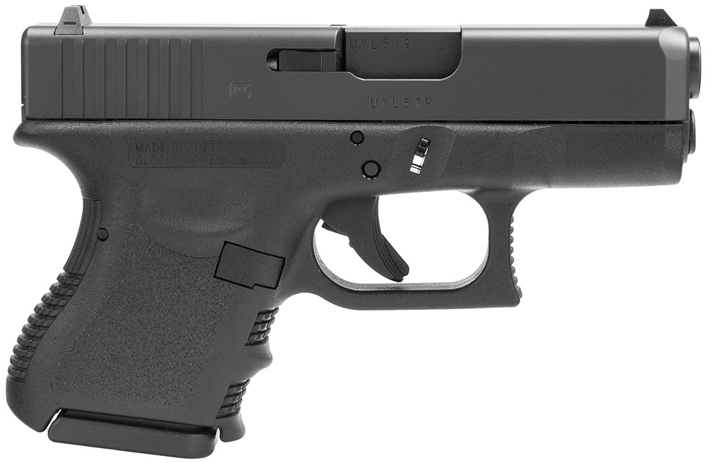 Glock  G27 Gen3 Subcompact CA Compliant 40 S&W 3.43 9+1  Black Finish PI275-img-0