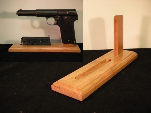 Astra 400 Pistol Stand with Mag Slot-img-0
