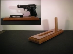 Beretta M1935 7.65 Pistol Stand with Mag Slot-img-0