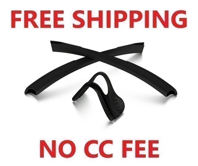 Oakley M2 Black Sock Kit FREE SHIPPING, NO CC FEE-img-0