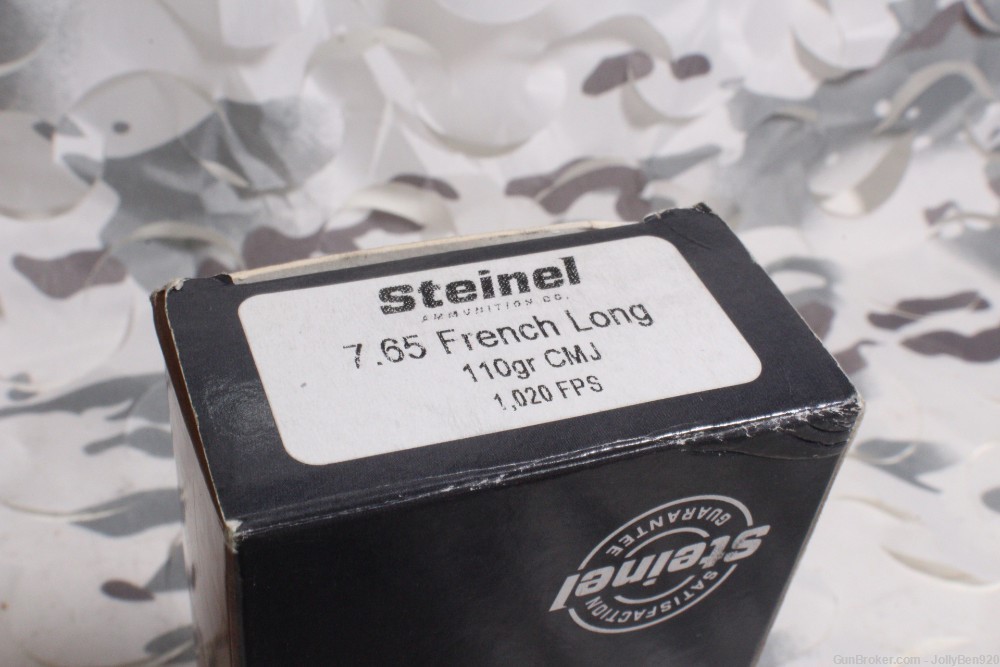 Steinel 7.65 French Long 110gr for SACM SAGEM WW2 New Production-img-4