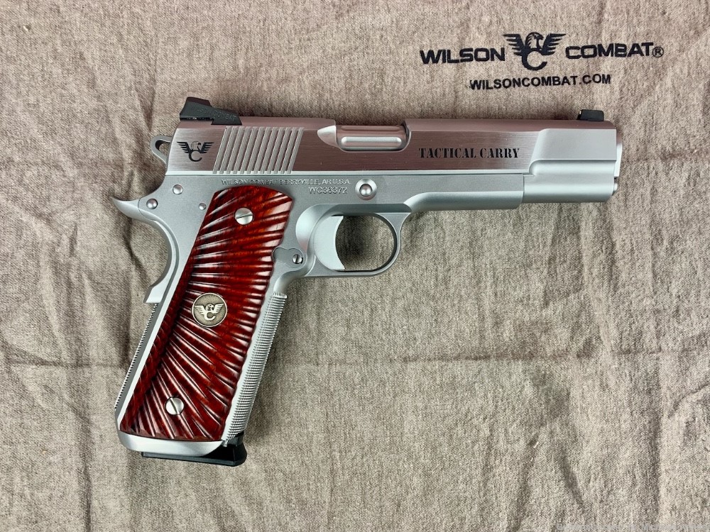 Wilson Combat Tactical Carry 1911 45 ACP Stainless  - NEW-img-2