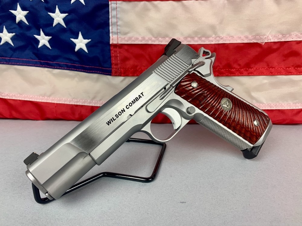 Wilson Combat Tactical Carry 1911 45 ACP Stainless  - NEW-img-4