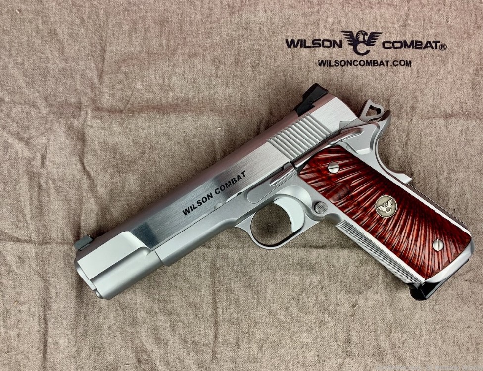 Wilson Combat Tactical Carry 1911 45 ACP Stainless  - NEW-img-3
